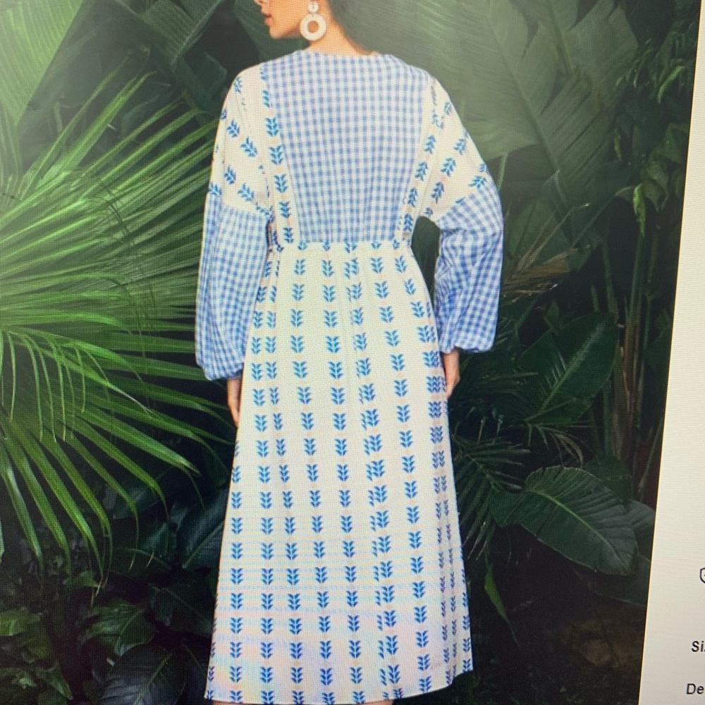 Cotton maxi dress